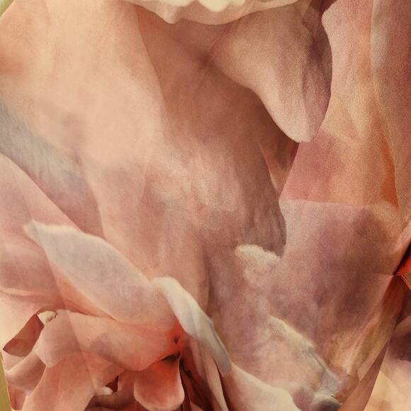 JOVANI NWT Floral Plunging Neckline Chiffon Dress, Size 8 - Picture 13 of 15